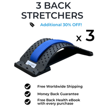 Load image into Gallery viewer, BackHero™ Orthopedic Back Stretcher